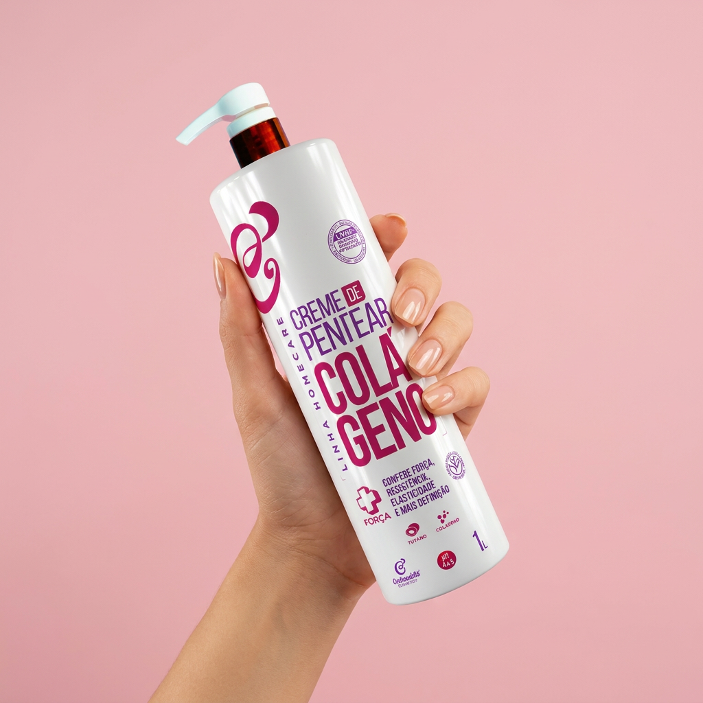 Creme de Pentear Colágeno Cacheadu's 1L