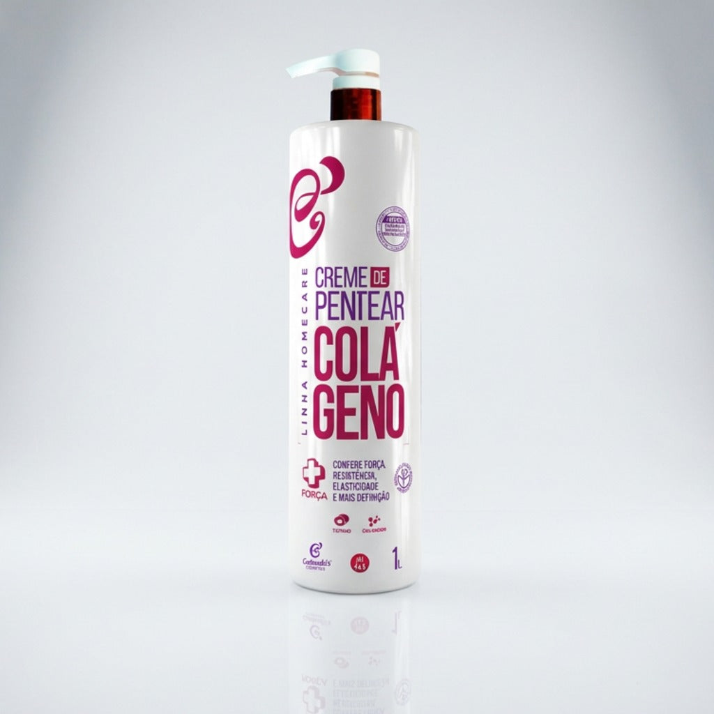 Creme de Pentear Colágeno Cacheadu's 1L